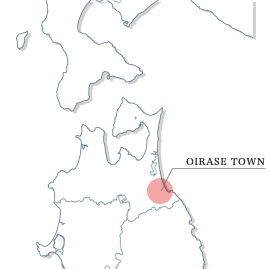 おいらせ町は青森県の東南部に位置しています。