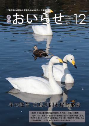 広報おいらせ12月号表紙