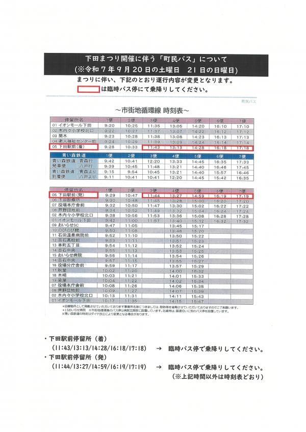 下まつ9月20日