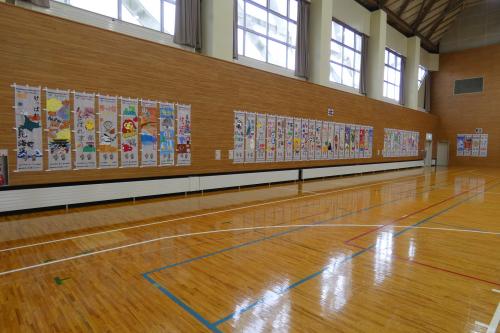 木ノ下中学校のぼり